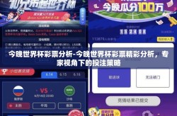 今晚世界杯彩票分析-今晚世界杯彩票精彩分析，专家视角下的投注策略