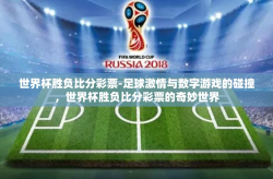 世界杯胜负比分彩票-足球激情与数字游戏的碰撞，世界杯胜负比分彩票的奇妙世界