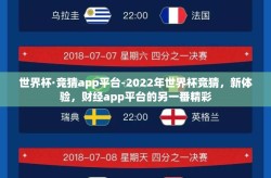 世界杯·竞猜app平台-2022年世界杯竞猜，新体验，财经app平台的另一番精彩