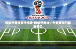 微信世界杯营销模块-微信世界杯，创新营销的精彩舞台