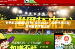 世界杯彩票网站下载-揭秘2022，探索世界杯彩票网站的下载世界
