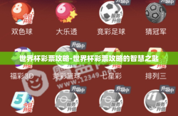 世界杯彩票攻略-世界杯彩票攻略的智慧之匙