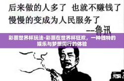 彩票世界杯玩法-彩票在世界杯狂欢，一种独特的娱乐与梦想同行的体验