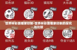 世界杯彩票哪家印制-世界杯彩票哪家印制的探究与比较