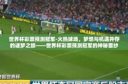 世界杯彩票预测冠军-火热球场，梦想与机遇并存的逐梦之旅——世界杯彩票预测冠军的神秘面纱