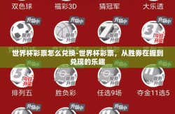 世界杯彩票怎么兑换-世界杯彩票，从胜券在握到兑现的乐趣