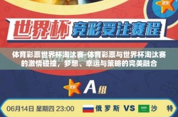 体育彩票世界杯淘汰赛-体育彩票与世界杯淘汰赛的激情碰撞，梦想、幸运与策略的完美融合