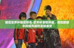 微信世界杯微信群名-世界杯激情热潮，微信群聊中同频共振的足球盛赞