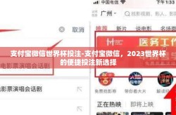 支付宝微信世界杯投注-支付宝微信，2023世界杯的便捷投注新选择