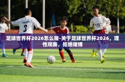 足球世界杯2026怎么赌-关于足球世界杯2026，理性观赛，拒绝赌博