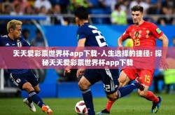 天天爱彩票世界杯app下载-人生选择的捷径: 探秘天天爱彩票世界杯app下载