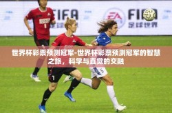 世界杯彩票预测冠军-世界杯彩票预测冠军的智慧之旅，科学与直觉的交融