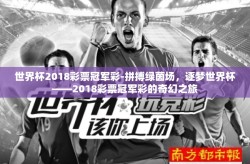 世界杯2018彩票冠军彩-拼搏绿茵场，逐梦世界杯——2018彩票冠军彩的奇幻之旅