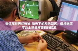 微信买世界杯赌球-微光下的灰色禁区，透视微信平台上世界杯赌球的暗流