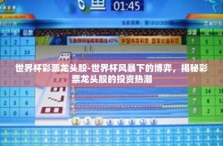 世界杯彩票龙头股-世界杯风暴下的博弈，揭秘彩票龙头股的投资热潮