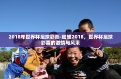 2018年世界杯足球彩票-回望2018，世界杯足球彩票的激情与风采