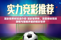 足彩世界杯玩法介绍-足彩世界杯，深度体味竞技激情与策略并重的精彩世界