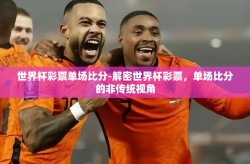 世界杯彩票单场比分-解密世界杯彩票，单场比分的非传统视角
