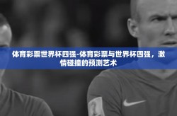 体育彩票世界杯四强-体育彩票与世界杯四强，激情碰撞的预测艺术