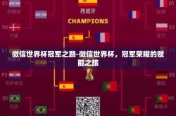 微信世界杯冠军之路-微信世界杯，冠军荣耀的赋能之旅