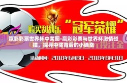 赢彩彩票世界杯中奖图-赢彩彩票与世界杯激情碰撞，探寻中奖背后的小确幸