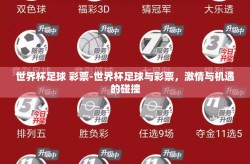 世界杯足球 彩票-世界杯足球与彩票，激情与机遇的碰撞