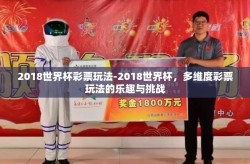 2018世界杯彩票玩法-2018世界杯，多维度彩票玩法的乐趣与挑战