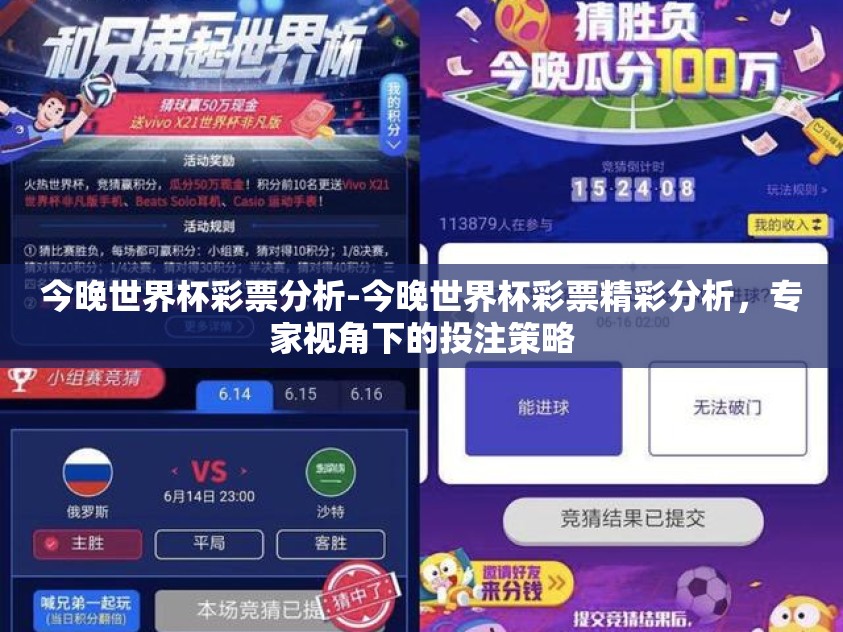今晚世界杯彩票分析-今晚世界杯彩票精彩分析，专家视角下的投注策略