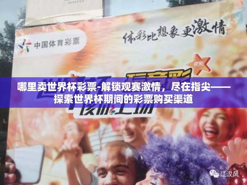 哪里卖世界杯彩票-解锁观赛激情，尽在指尖——探索世界杯期间的彩票购买渠道