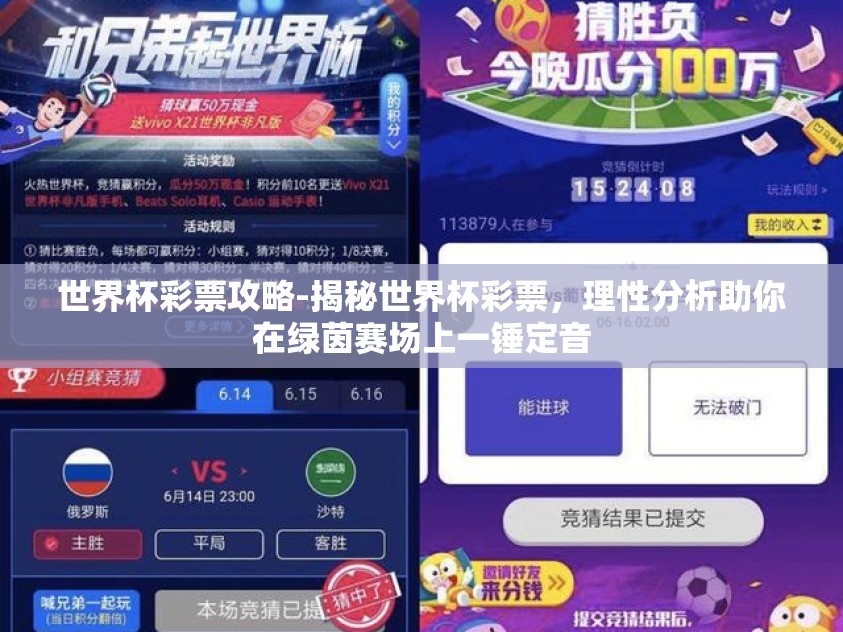 世界杯彩票攻略-揭秘世界杯彩票，理性分析助你在绿茵赛场上一锤定音