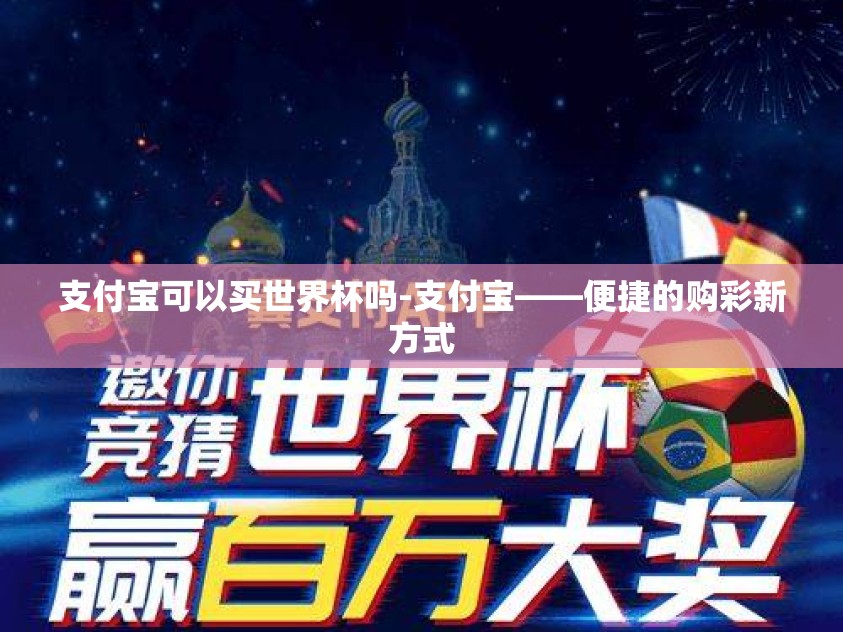 支付宝可以买世界杯吗-支付宝——便捷的购彩新方式