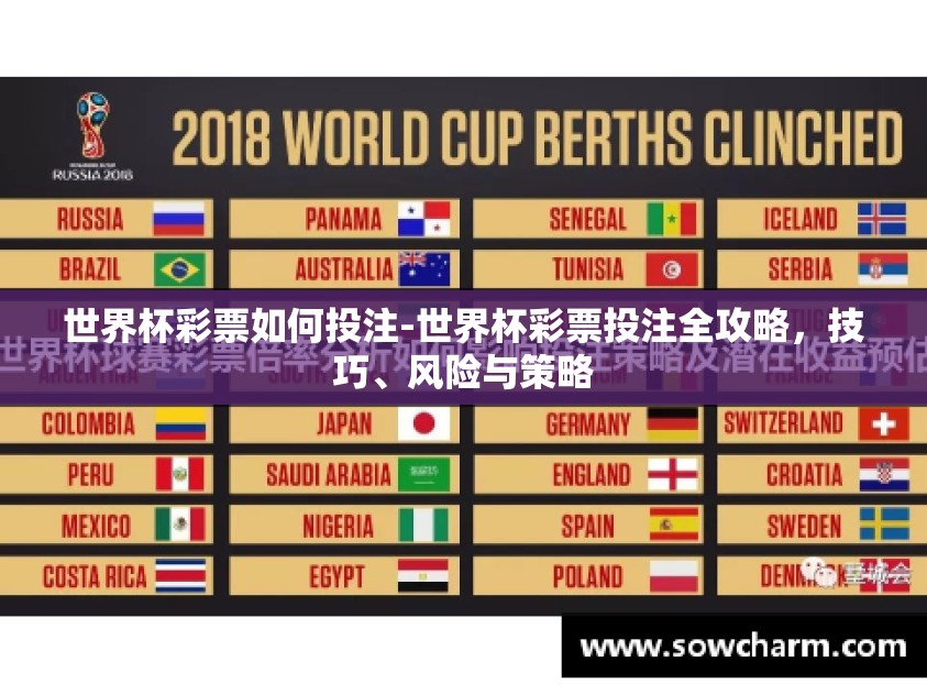 世界杯彩票如何投注-世界杯彩票投注全攻略,技巧、风险与策略 世界杯彩票如何投注-世界杯彩票投注全攻略,技巧、风险与策略