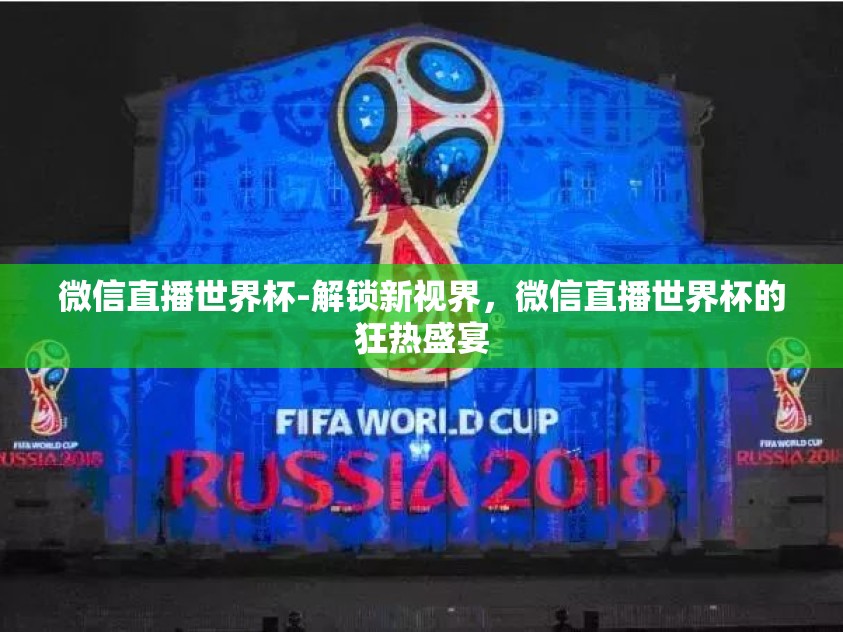 微信直播世界杯-解锁新视界，微信直播世界杯的狂热盛宴