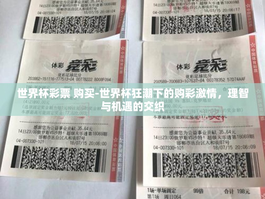 世界杯彩票 购买-世界杯狂潮下的购彩激情，理智与机遇的交织