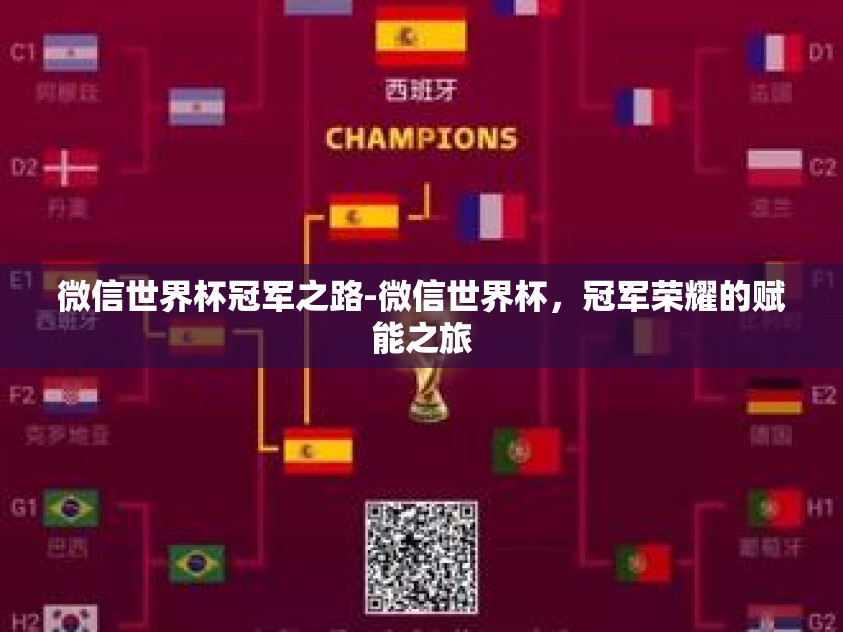 微信世界杯冠军之路-微信世界杯，冠军荣耀的赋能之旅