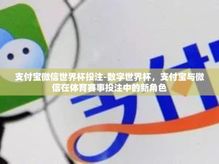 支付宝微信世界杯投注-数字世界杯，支付宝与微信在体育赛事投注中的新角色